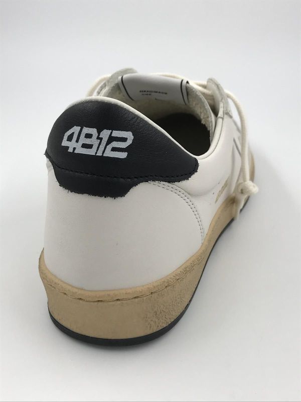 4B12 her sneaker led wit (play.new U18C bianco nero) - Stiletto Schoenen (Oudenaarde)