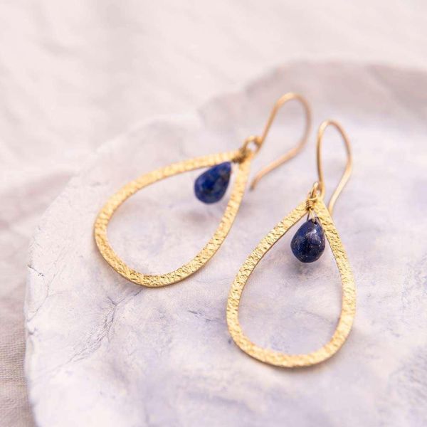 aBStory affection lapis lazuli earrings  (AW31082 affection lapis lazuli earrings ) - Stiletto Schoenen (Oudenaarde)