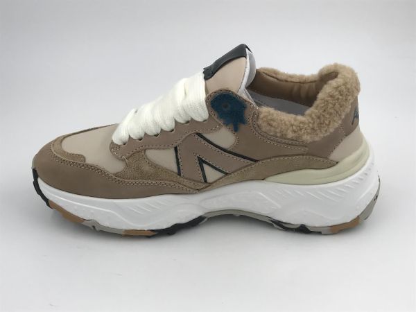 A72 dam runner led beige/nocciol (040 road beige/nocciol) - Stiletto Schoenen (Oudenaarde)