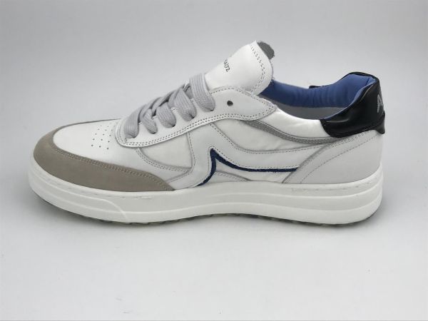 A72 her sneaker led wit purity (022  purity white black jeans 043) - Stiletto Schoenen (Oudenaarde)