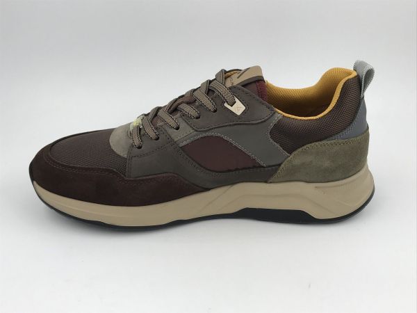 Amb her run led bruin (14302TA-11313AM brown combi) - Stiletto Schoenen (Oudenaarde)
