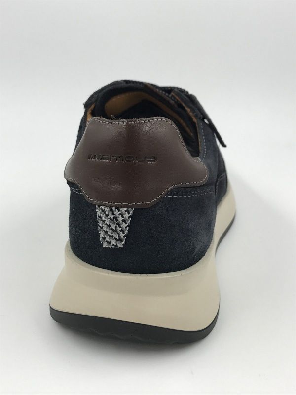 Amb her run suède blauw (14301A-11279AM Navy ) - Stiletto Schoenen (Oudenaarde)