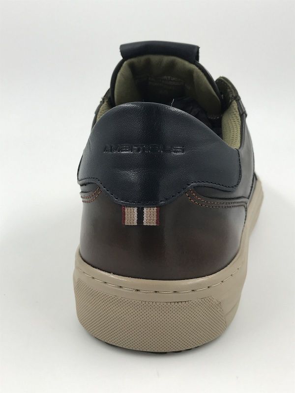 Amb her sneak led bruin/kaki (14133A-6565AM TDM/kaki) - Stiletto Schoenen (Oudenaarde)