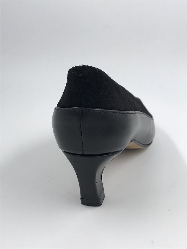 Angel dam dec led/suède zwart (25537 480A cherie sierra antik negro/basket negro) - Stiletto Schoenen (Oudenaarde)