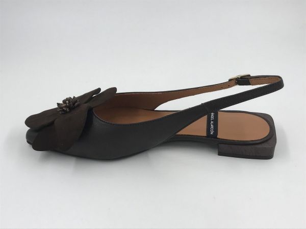 Angel dam dec/sand led bruin (26000 next brown) - Stiletto Schoenen (Oudenaarde)