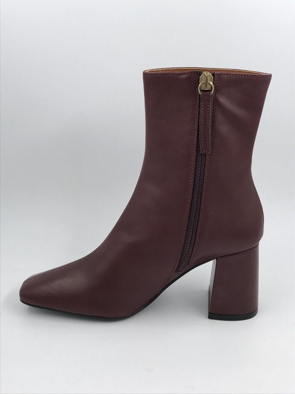 Angel dam KLaars led bordeaux (25576 795C drimia nappa volga bordeaux) - Stiletto Schoenen (Oudenaarde)