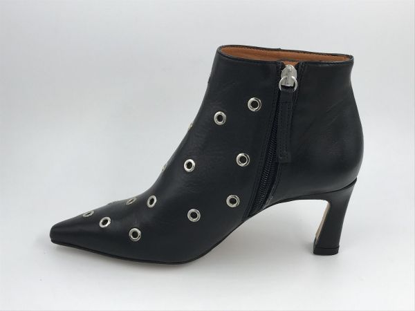 Angel dam KLaars led zwart (25558 458B clarine savane negro) - Stiletto Schoenen (Oudenaarde)