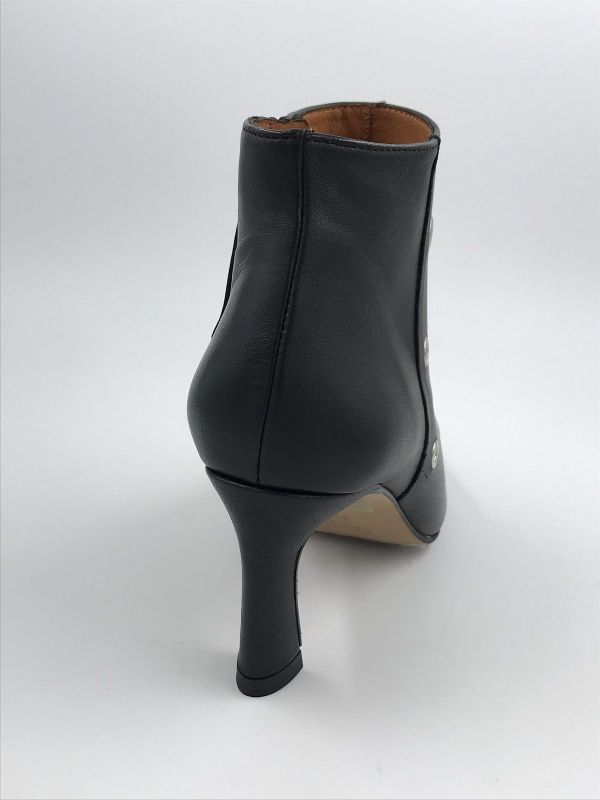 Angel dam KLaars led zwart (25558 458B clarine savane negro) - Stiletto Schoenen (Oudenaarde)