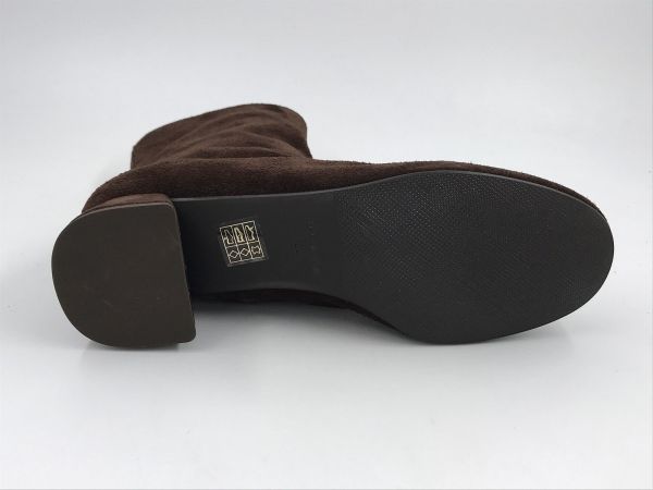 Angel dam KLaars suède bruin (26558 594A cow suede wegne) - Stiletto Schoenen (Oudenaarde)