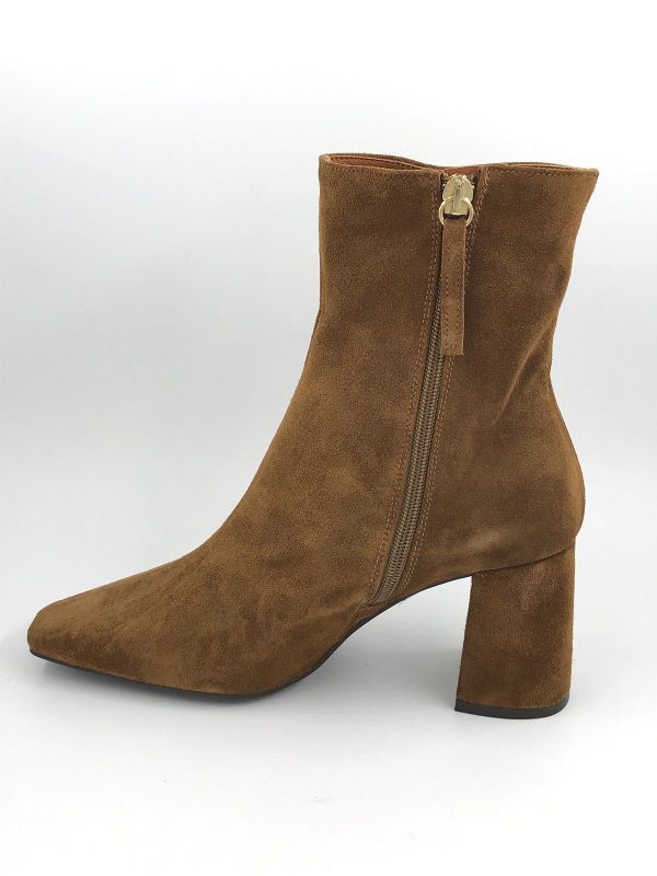 Angel dam KLaars suède cognac (25576 795C drimia basket mogano) - Stiletto Schoenen (Oudenaarde)