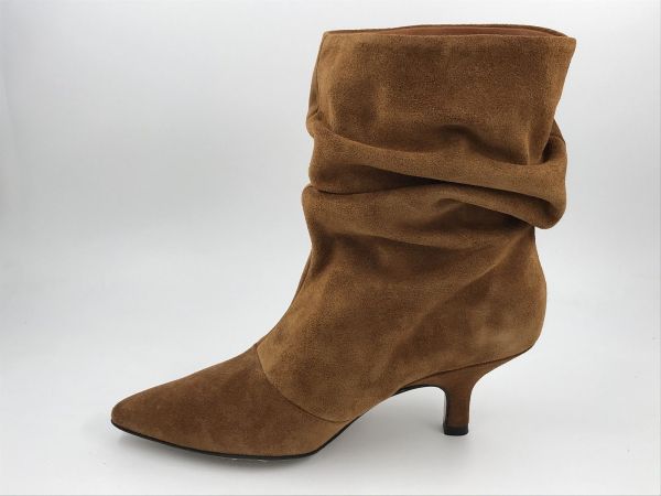 Angel dam KLaars suède cognac (26533 592C cow suede sauro) - Stiletto Schoenen (Oudenaarde)