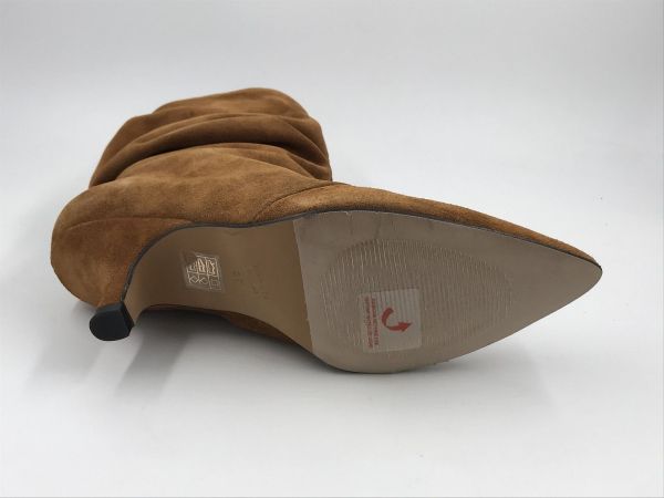 Angel dam KLaars suède cognac (26533 592C cow suede sauro) - Stiletto Schoenen (Oudenaarde)
