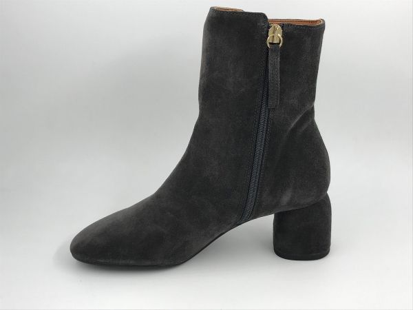 Angel dam KLaars suède grijs (25592 157A murielle basket gray) - Stiletto Schoenen (Oudenaarde)
