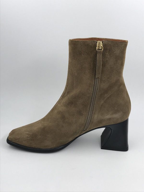 Angel dam KLaars suède taupe (25569 507O dremia basket chaird) - Stiletto Schoenen (Oudenaarde)