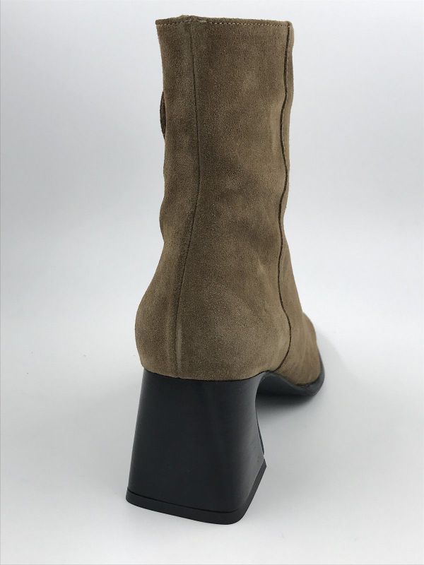 Angel dam KLaars suède taupe (25569 507O dremia basket chaird) - Stiletto Schoenen (Oudenaarde)