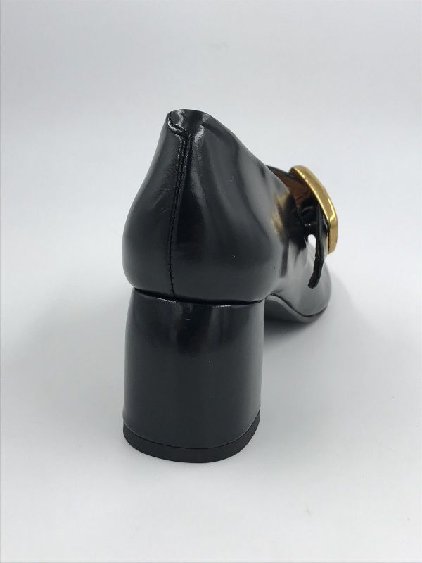 Angel dam mary jane led zwart (25591 157A leonore edigio negro) - Stiletto Schoenen (Oudenaarde)