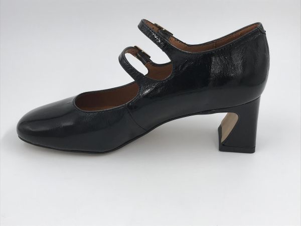 Angel dam pump lakled zwart (24529 275A venice negro damdo) - Stiletto Schoenen (Oudenaarde)