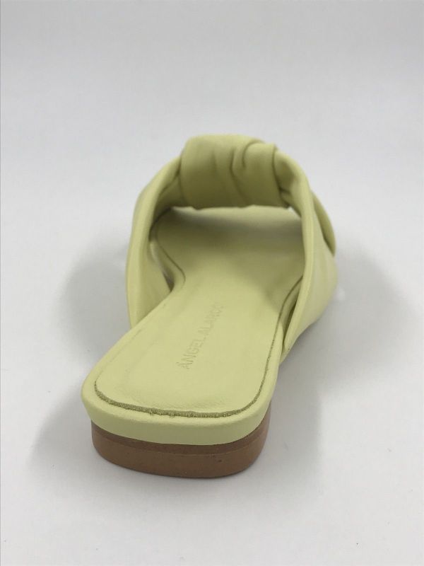 Angel dam slipper led geel (26026 next canarino) - Stiletto Schoenen (Oudenaarde)