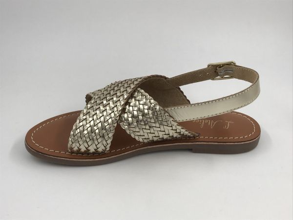 ATrop dam sand led goud (SB-400-24 gold) - Stiletto Schoenen (Oudenaarde)