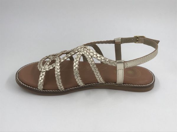 ATrop dam sand led goud (SH2321-25 gold) - Stiletto Schoenen (Oudenaarde)