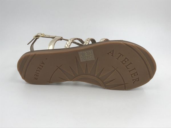 ATrop dam sand led goud (SH2321-25 gold) - Stiletto Schoenen (Oudenaarde)