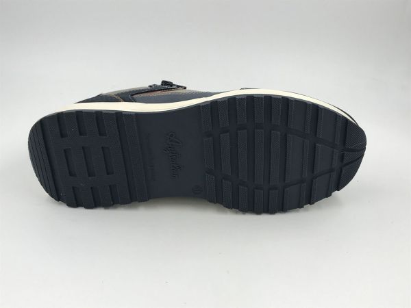 Austr her runner nub blauw (15.1703.01-S02 hawker blue leather) - Stiletto Schoenen (Oudenaarde)