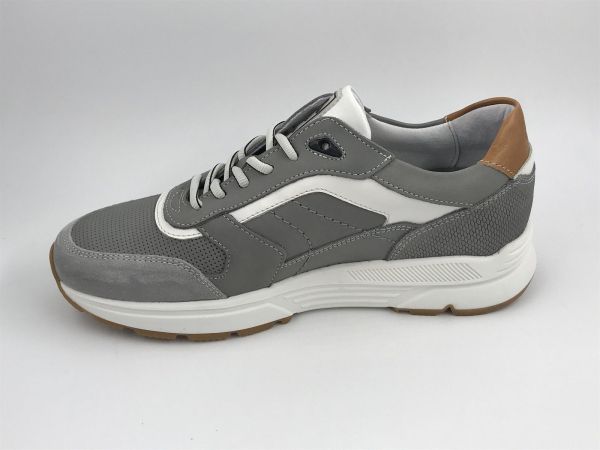 Austr her runner nub grijs (15.1691.01-K01 covilha grey leather) - Stiletto Schoenen (Oudenaarde)