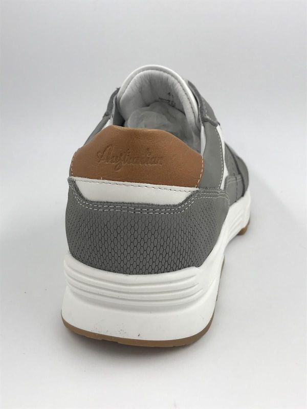 Austr her runner nub grijs (15.1691.01-K01 covilha grey leather) - Stiletto Schoenen (Oudenaarde)