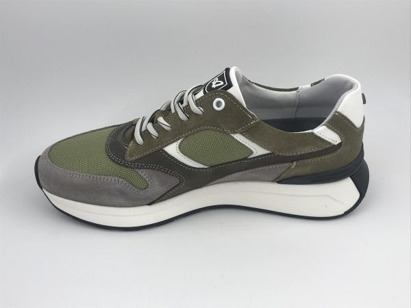 Austr her runner nub kaki (15.1651.03-EDV kyoto green leather) - Stiletto Schoenen (Oudenaarde)