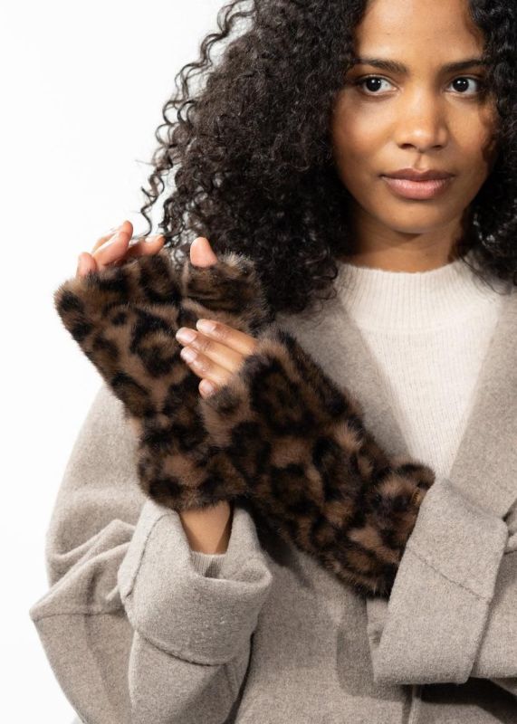 Barts Britamu fingerless gloves print lu (56030371) - Stiletto Schoenen (Oudenaarde)