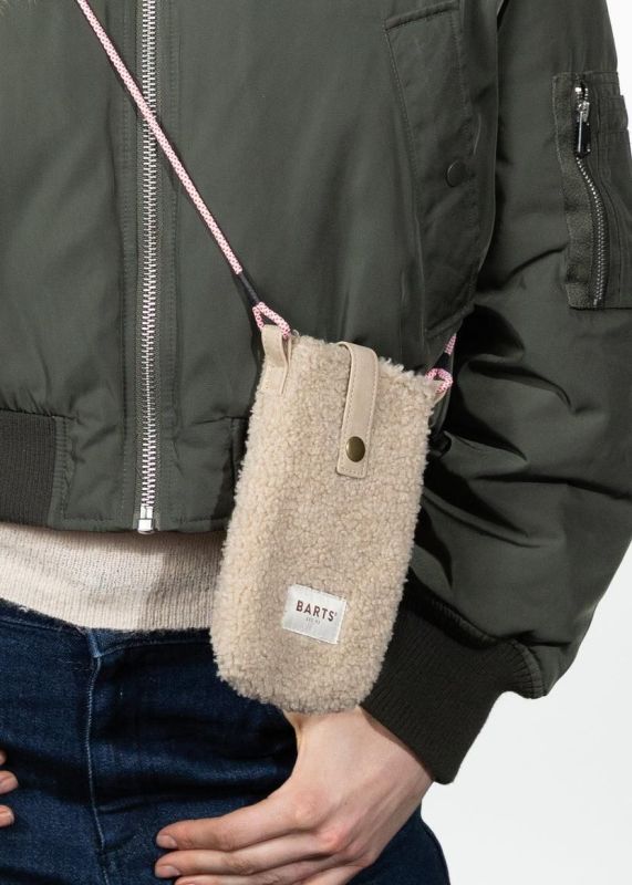 Barts Bugbane phone bag beige (41650071) - Stiletto Schoenen (Oudenaarde)