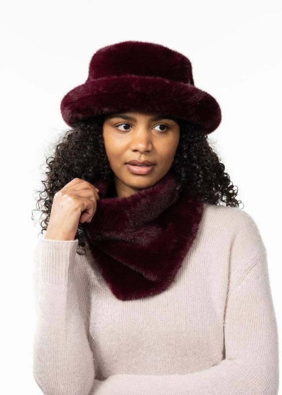 Barts Eilidh scarf aubergine (6871025) - Stiletto Schoenen (Oudenaarde)