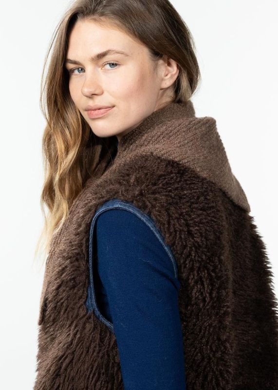 Barts Neolana scarf brown (66060091) - Stiletto Schoenen (Oudenaarde)