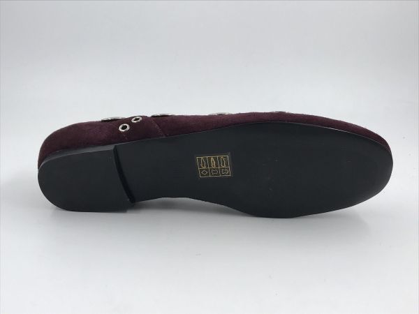bibi lou dam bal suède bordeaux (715Z30VK-K-I26 burgundi) - Stiletto Schoenen (Oudenaarde)
