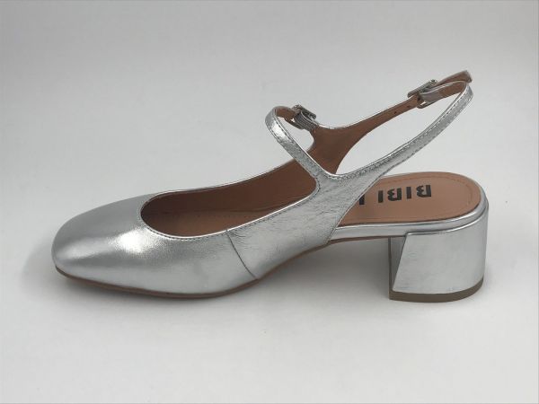 bibi lou dam dec sand  led metallic zilv (679Z19VK-K-V25) - Stiletto Schoenen (Oudenaarde)