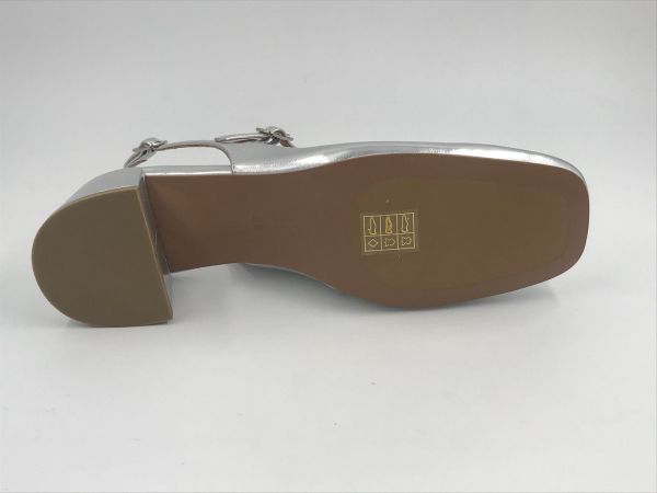 bibi lou dam dec sand  led metallic zilv (679Z19VK-K-V25) - Stiletto Schoenen (Oudenaarde)