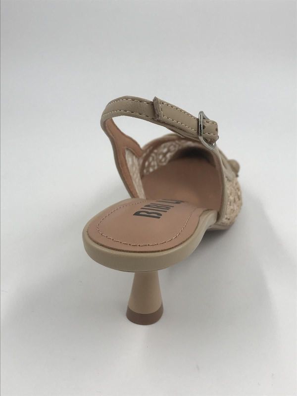 bibi lou dam dec sand nude mesh (596Z72VK-H-V25) - Stiletto Schoenen (Oudenaarde)