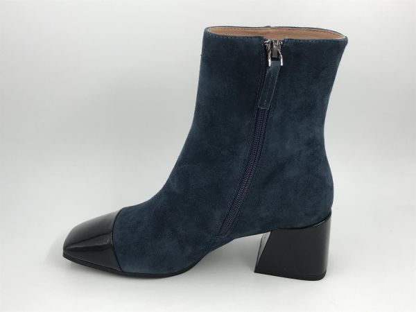 bibi lou dam klaars suède blauw (538T30VK suède azul denim H) - Stiletto Schoenen (Oudenaarde)