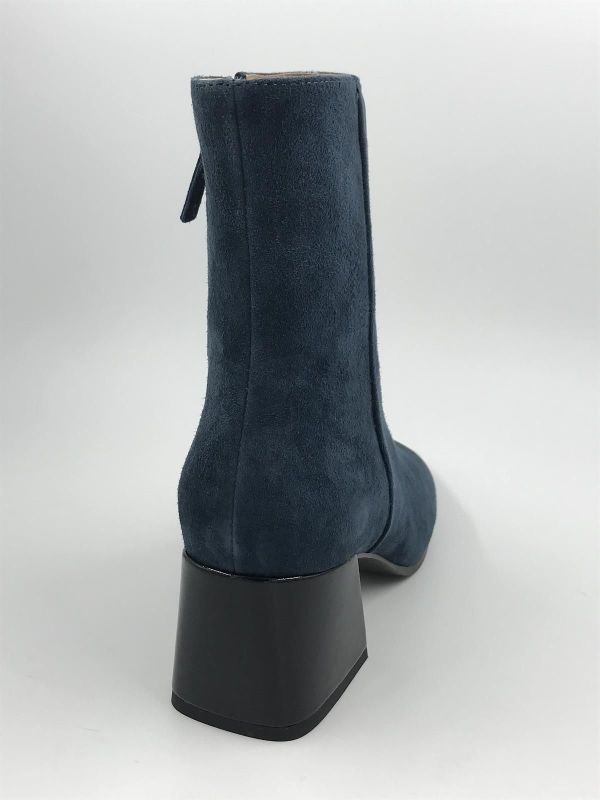 bibi lou dam klaars suède blauw (538T30VK suède azul denim H) - Stiletto Schoenen (Oudenaarde)