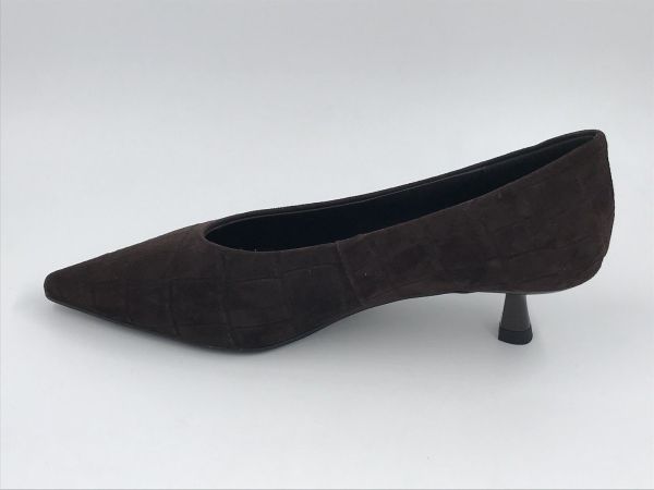 bibi lou dam pump suède bruin (518Z56VK-A-I26 brown) - Stiletto Schoenen (Oudenaarde)