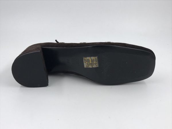 bibi lou dam pump suède bruin (713Z30VK-H-I26 brown) - Stiletto Schoenen (Oudenaarde)