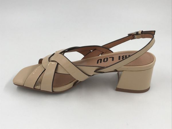 bibi lou dam sand led beige (630Z21VK-H) - Stiletto Schoenen (Oudenaarde)