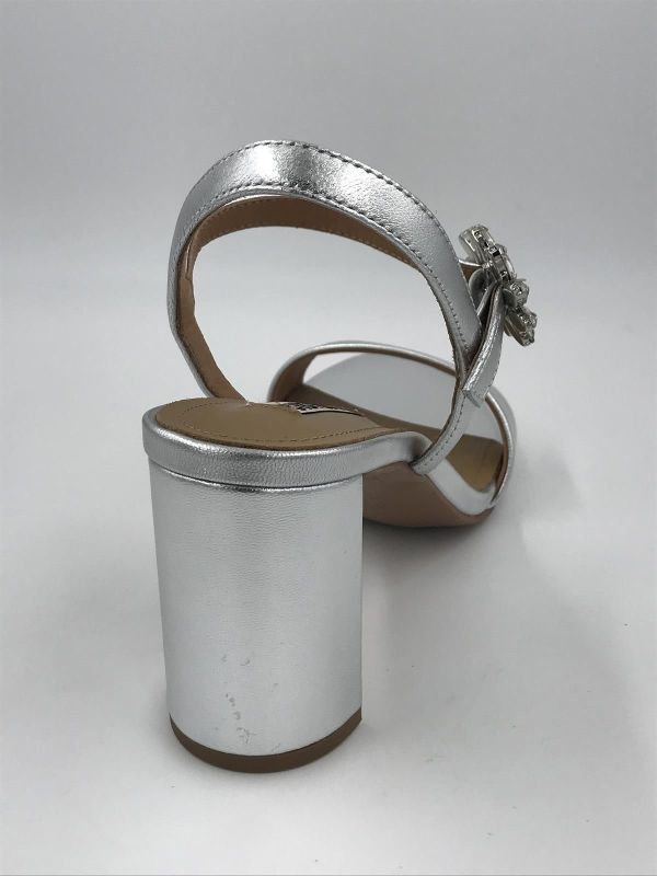 bibi lou dam sand led metallic zilver (519Z19VK zilver) - Stiletto Schoenen (Oudenaarde)