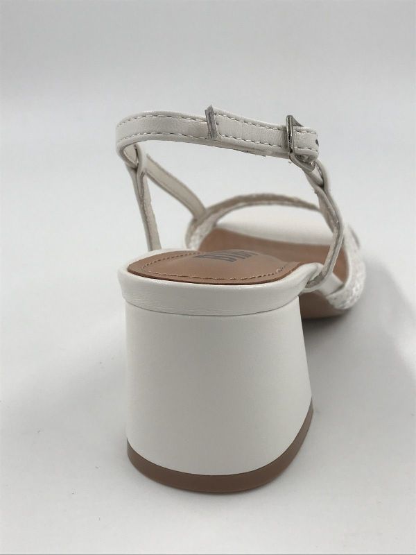 bibi lou dam sand wit (502Z77VK-H) - Stiletto Schoenen (Oudenaarde)