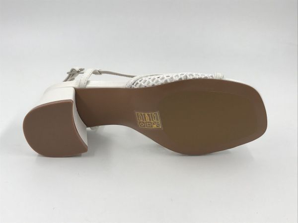 bibi lou dam sand wit (502Z77VK-H) - Stiletto Schoenen (Oudenaarde)