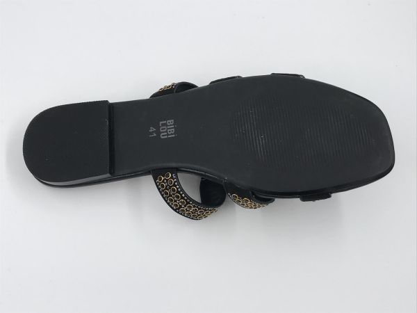 bibi lou dam slipper negro (837Z94HG-V20) - Stiletto Schoenen (Oudenaarde)