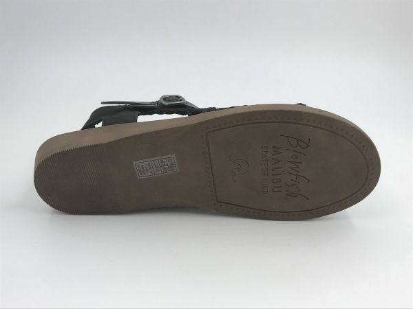 blowfish dam sand vegan zwart (dream micrometallic black) - Stiletto Schoenen (Oudenaarde)