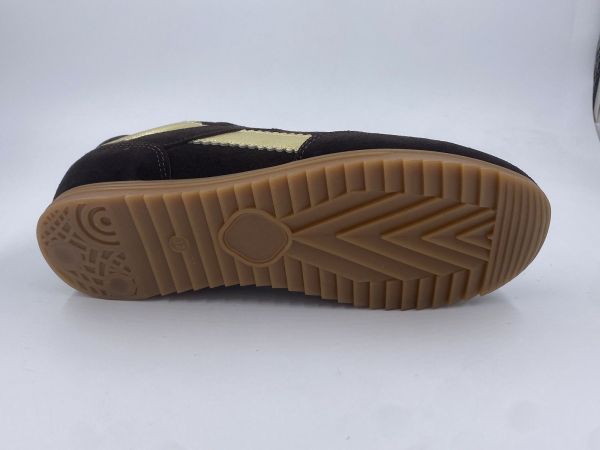 Boax sneaker led bruin/goud (track 7009 bruin/goud) - Stiletto Schoenen (Oudenaarde)