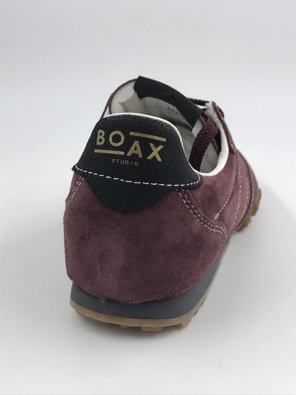 Boax sneaker suède bordeaux (strike 4001) - Stiletto Schoenen (Oudenaarde)
