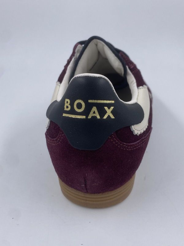Boax sneaker suède bordeaux (track 7003 bordeaux) - Stiletto Schoenen (Oudenaarde)